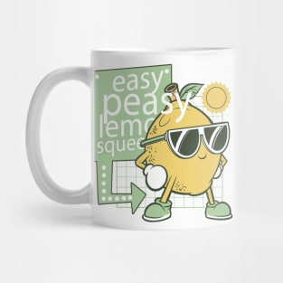 Lemon Cool: Easy Peasy Style with a Citrus Twist! Mug